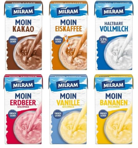 minafood Bundle för Mjölkdrycker 6x500ml + Anteckningsblock