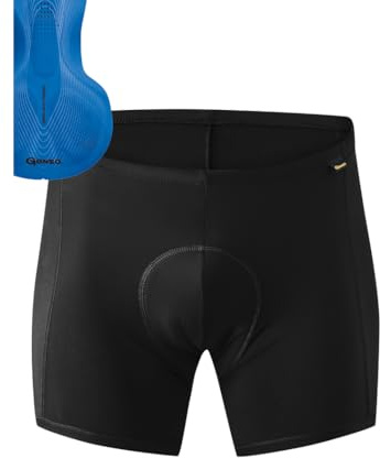 Gonso Herren Sitivo M Unterhose, Black / Skydiver, XXL EU