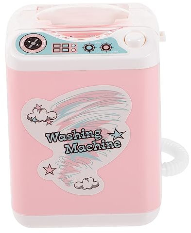 HEMOTON Électroménager Mini Machine À Laver Jouet Éducatif Portable Machine À Laver Petite Machine À Laver Jouet Enfant Jouets Éducatifs Maison De Jouet Jouet Créatif Enfants Jouet