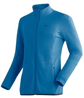Maier Sports Sinaia M - Chaqueta de forro polar para hombre, universal, para senderismo, pista y ocio, tecnología dryprotec, transpirable