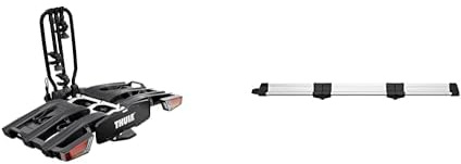 Thule Easyfold XT Piattaforma Gancio Traino Portabici nero 3 bici con rampa di carico