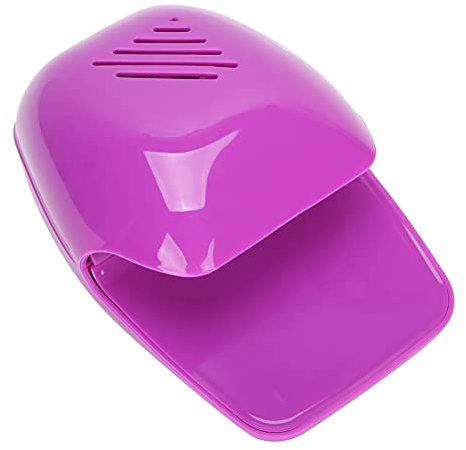 Thonlai Asciugatore per Unghie, Asciuga Smalto Portatile con Spray Ad Aria Naturale Ad Asciugatura Rapida, per Pedicure Manicure Viaggio in Salone di Casa (Viola)