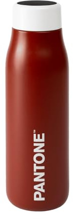 PANTONE Borraccia Termica 500 ml in Acciaio Inox con Display Touch Screen per Check Temperatura, Bottiglia Termica 24h Cold e 12h Hot Ermetica Opaca Valida come Borraccia Palestra, Travel, Lavoro