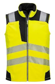 Portwest PW3 PW325 Hi-Vis Softshell Gilet Waterproof