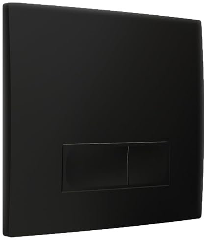 Dual Flush Plate Black (P04)