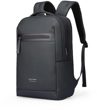 MARK RYDEN Mochila impermeable para ordenador portátil, mochila de negocios para hombre de 15,6 pulgadas, mochila de viaje con puerto de carga USB-C