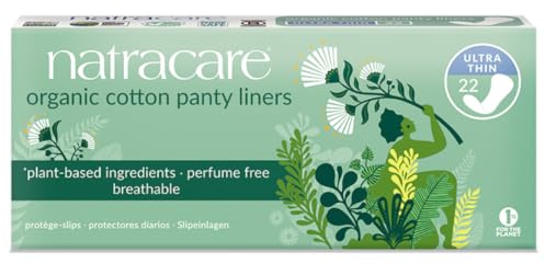 Natracare Ultra Dünne Bio Baumwolle Panty Liner - 22 Stück