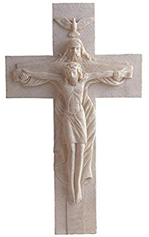 Good Smile Company Cruz de Jesús Atrio con Dios Santa Crucifixión Religiosa Decoración de Pared