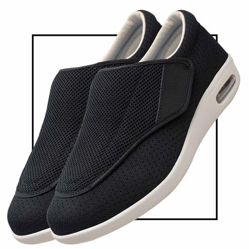 Möge Zapatos sin Cordones para Caminar para Mujer Zapatos Hombre Extra Ancho Sandalias Anchas Zapatillas Pie Diabetico Verano Hombre Antideslizantes y Cómodos Zapato Confort