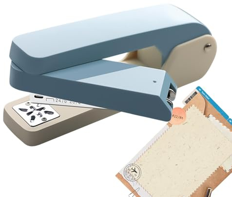 Long Arm Stapler - Heavy Duty Stapler | Long Stapler | Booklet Stapler | Rotate Desk Stapler | 360 Degree Rotate Desk Staplers for Booklet Or Book Binding, for Binding 50 Pages, Staplers Heavy Duty