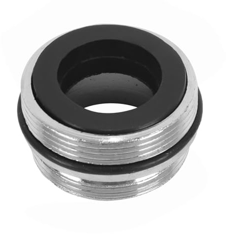 Gutol Kranadapter, kranadapter M23,5 yttergänga till M22 utvändig gänga, lämplig för köks- och badrumskranar (23,5–22 mm)