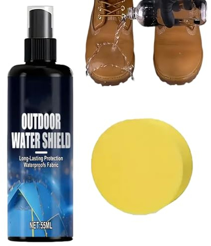 Spray impermeabilizzante per tessuti, resistente e ad alte prestazioni, portatile, protezione per tende, zaini, protezione dall'acqua, per tessuti, pelle, scarpe, mobili da esterno, tende, stivali