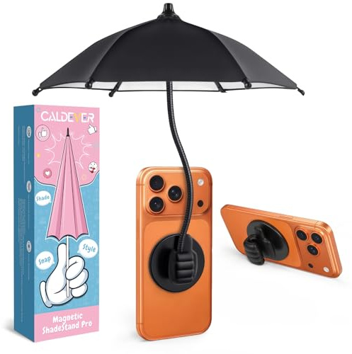 Phone Umbrella for Sun Shade Magnetic: Universal Thumbs Up Cell Phone SunShade Shield for iPhone UV Protection Anti-Glare for Pool Travel Beach Essentials Mom Wife Teens Women Gifts for Mothers Day