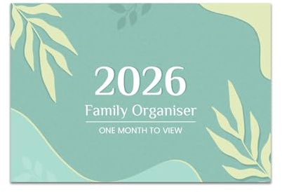 Arpan 2026 Monthly Family Calendar Appointment Planner – One Month to View Wall Calendar | Large Grid Planner for Home & Office | Family Scheduling, Holidays & Notes (Jan–Dec 2026)