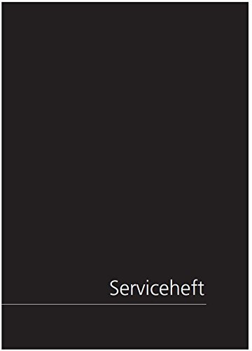 Edles Serviceheft - für VW/Volkswagen geeignet - universal Scheckheft & Wartungsheft ✓ blanko!