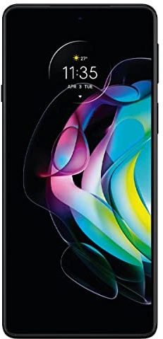 Motorola Edge 20 (Pantalla 6.7 144Hz HDR10+ OLED, Qualcomm Snapdragon 778G, TurboPower, cámara 108MP, batería 4000 mAH, Dual SIM, 8/128GB, Android 11), Negro [Versión ES/PT]