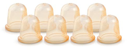 Schröpfgläser 8er Set aus Gummi für Vakuum Massage, Schröpfen Cupping Banki