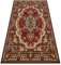 Alfombra BCF Morad WIOSNA Ornamento, clásico - Rojo Oscuro 80x150 cm