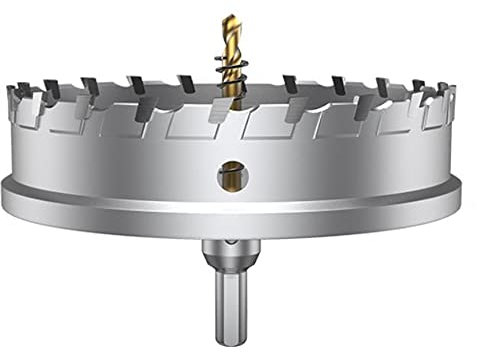 ASNOMY 160mm Lochsäge aus Metall, TCT-Hartmetall-Bohrer, für Eisen, Holz, Kunststoff und Metall