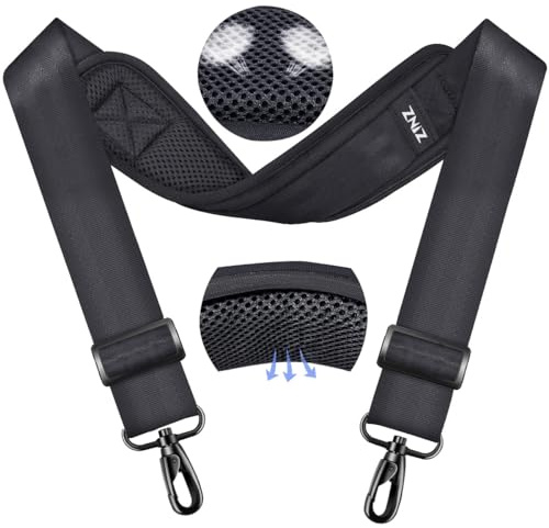 ZINZ 79.5 universal väskrem med ultra tjock fast andningskudde Justerbar kraftig axelrem för bärbar datorväska Crossbody Luggage Gym Bag Kameraväska och mer - D01G01