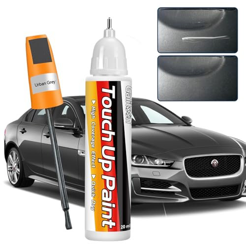Galitoon Lackstift Auto, Autolackreparatur, 2-in-1-Autolackstift, schnelle und einfache Lösung zur Reparatur kleinerer Autokratzer, 0,8 fl oz Lackstift (Grau)