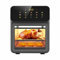 Gziztx 16L Air Fryer, 10-in-1 Digital Air Fryer with Rapid Air Circulation, 10 Preset Cooking Functions, Max Temp 200°C, Timer, Touch screen, Auto Shutoff and Easy View Windows
