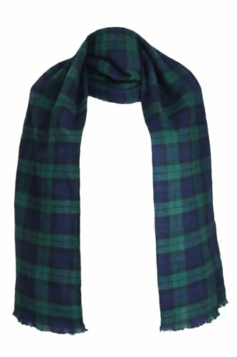 Adults 58 Length Traditional Blackwatch Tartan Scarf Burns Night Hogmamany Fancy Dress Costume Accessory