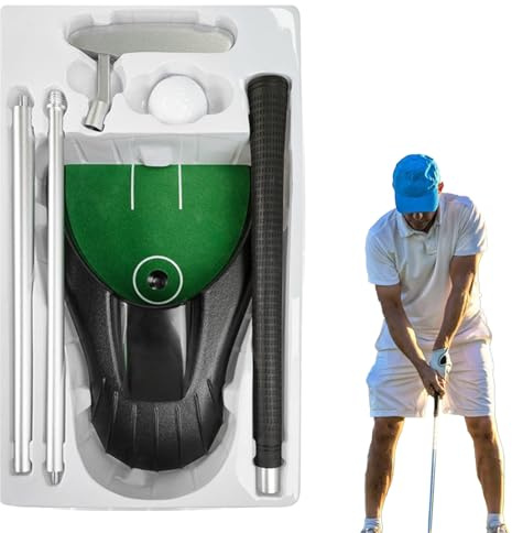 Putter da golf – Macchina leggera per allenarsi, macchina automatica per il putting, per uomini, donne, ragazzi, ragazze, giovani, adolescenti, figlio, figlia