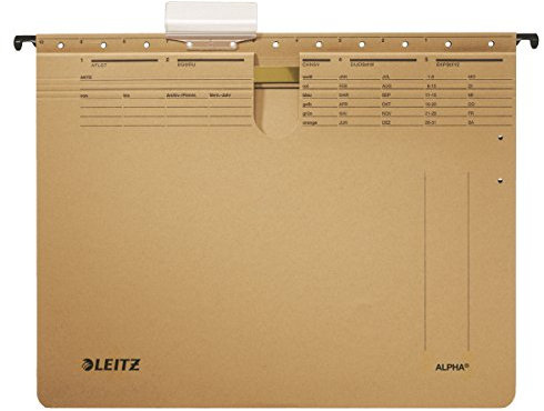 Leitz Hängehefter Alpha/1914 – 00 – 00 naturbraun Inh. -a4-lot-25