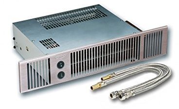 Smiths Hydronic Plinth Heater Space Saver 5 in Stainless Steel Effect