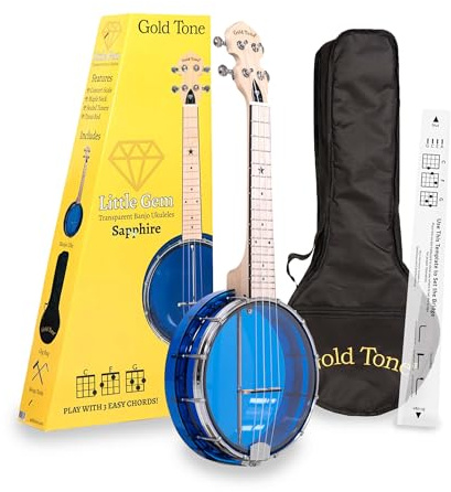 LITTLE GEM Banjo Uke - Sapphire