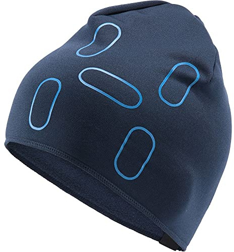 HAGLOFS 605138_4QV Fanatic Print Beanie Berretto Unisex Tarn Blue/Nordic Blue Taglia M/L
