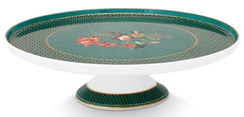 Pip Studio 51010029 Winter Wonderland mini Kuchenplatte bird green 21cm (1 Stück)