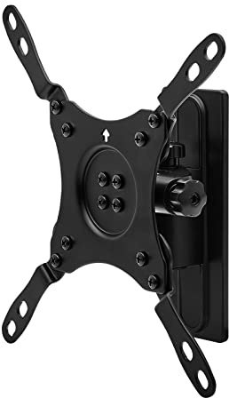 SOTECH Support TV Mural WH-01-43 | Support TV pivotant et inclinable pour Diagonale d'écran de 13-43 Pouces | Idéal pour caravanes et Camping-Cars | Capacité de Charge jusqu'à 15 kg | Compatible VESA