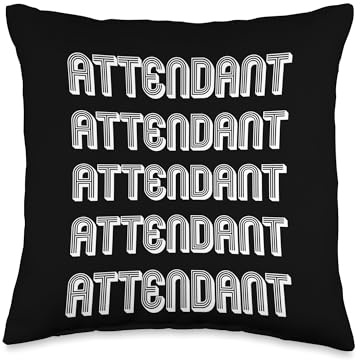 Professional Attendant Throw Pillow