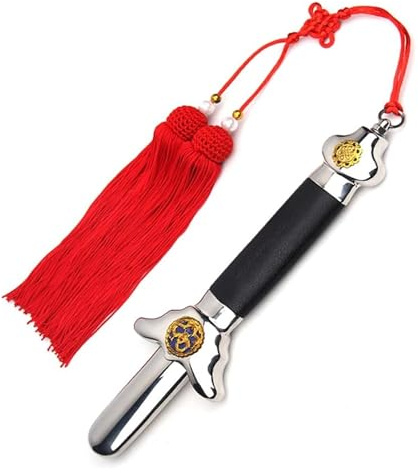 sword tassel, Extendable Bladeless Tai Chi Sword Stainless Steel(90)