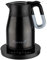 Vektra VEK-1504MBK Vacuum Insulated Easy Pour Cordless Kettle with Temperature Selection Indicator Gauge, 1.5 Litre, Metallic Black