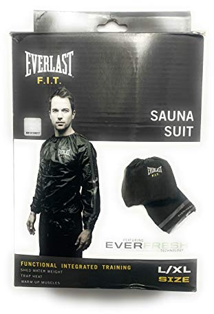 Everlast M Sauna Suit Ev, Tenue De Sauna Homme, Black, L/XL