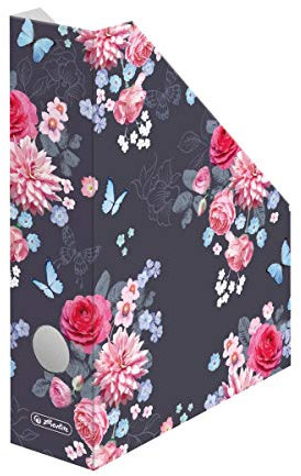 5x Stehsammler / Stehordner / DIN A4 / Flowers