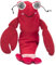 TRIXIE Katzenspielzeug elektrischer Hummer ZAPPELSHRIMP, STOFF, KATZENMINZE, 23 cm mit Katzenminze - 45825