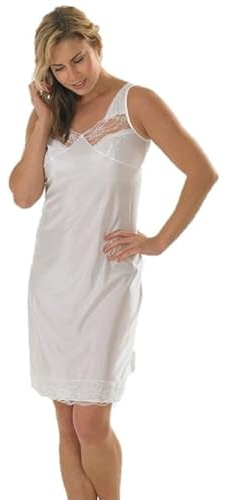 iTRONiK NEW Ladies Luxury Full Slip Petticoat Chemise Sizes 10-32 New Underskirt 4 colours