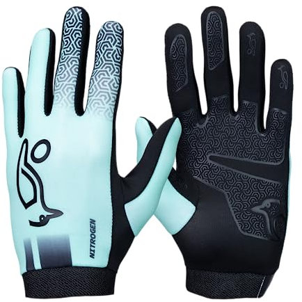 Kookaburra Hat Nitrogen Hockey-Handschuhe, Mintgrün, Größe L, 1 Paar