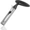 Apple Corer - Stainless Steel Apple Corer Remover Tool for Pears, Bell Peppers - Easy to Use with Ergonomic ABS Handle, Serrated Blade - Dishwasher Safe Kitchen Gadget (Black)