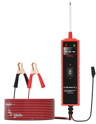 HPHPH Comprobador Liquido de Frenos, Probador De Herramientas De Inspección, Análisis De Circuitos Inteligentes Y Diagnóstico De Batería P55PRO con Pantalla(P55Pro)