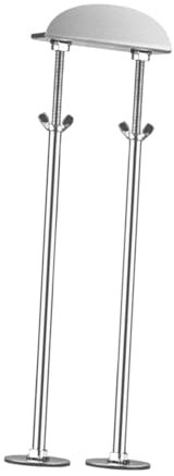 F Fityle Support d'évier de cuisine, support de poteau de lavabo, poteau réglable, de lavabo de cuisine, évier sous plan, L