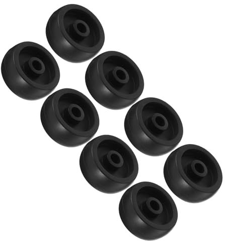 HIAKDOFT 8 Piezas Ruedas de Repuesto para Cinta Correr Fitness Ruedas Silenciosas y Resistentes para Equipamiento Gym Protección Suelo y Movimiento para Aparatos Hacer Ejercicio Casa