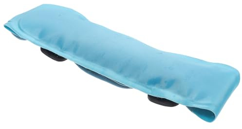 Hoement Poche de Glace Réutilisable Bandeau Ajustable en PVC pour Rafraîchissement et Prévention des Coups de Chaleur Chez Adultes Couleur Aléatoire