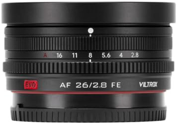VILTROX 26mm F2.8 Evo Pancake Objectif pour Sony E