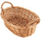 Olympia P763 Willow Large Oval Table Basket 65X300X200mm Wicker Tableware Food Serving Bowl