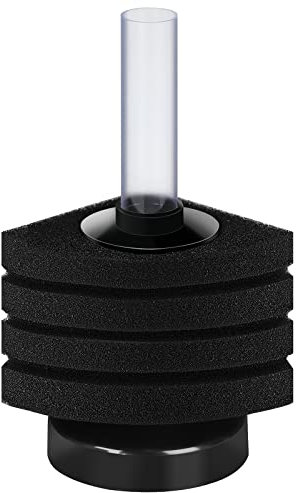 AQUANEAT Aquarium Bio Corner Sponge Filter, for Breeding Shrimp Nano Fish Tank, up to 10Gal